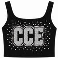 CCE silver bling top