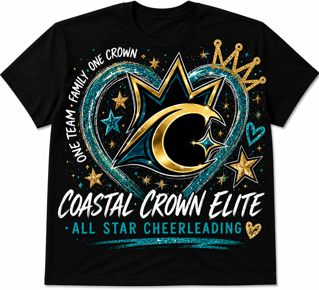 CCE T-shirt - One Team. One Crown