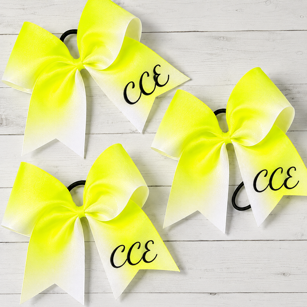 CCE Neon Practice Bows